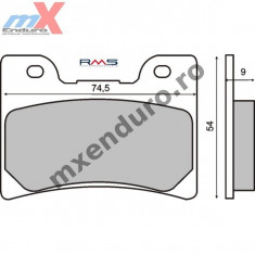 MXE Placute frana fata sinter Yamaha TDM850/AN 96-01 Cod Produs: 225101092RM foto