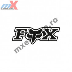 MXE Abtibild Fox culoare neagra 80x30 Cod Produs: 14139SAU foto
