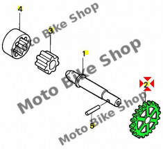 MBS Pinion pompa ulei Honda CRF250, Cod Produs: 15133KRN670HO foto