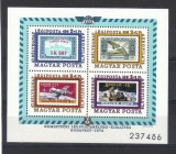 UNGARIA 1974, Aerophila&#039;74, serie neuzata, MNH