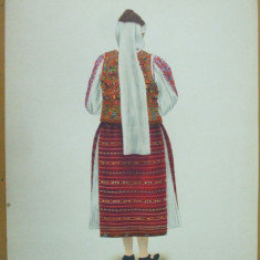 Hunedoara Transilvania costum popular taranca vesta fusta ie acoperamant cap