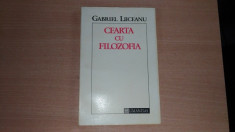 CEARTA CU FILOSOFIA - GABRIEL LIICEANU foto