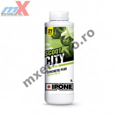 MXE Ulei scuter 2T Ipone Scoot City Sintetic Plus FRAISE - JASO FD - API TC, 60L Cod Produs: 800125IP foto