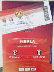Bilet Finala Cupa Romaniei 2017 + Program finala cupei Romaniei 2017 foto
