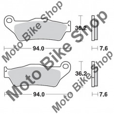 MBS Placute frana Moto Master MX Soft Sinter EXC/SX/SX-F 1991- LC4 400 1994-2008, Cod Produs: 93012AU foto