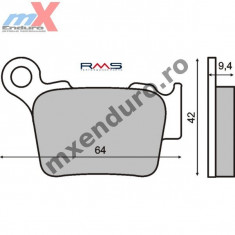 MXE Placute frana standard spate Ktm Cod Produs: 225100750RM foto