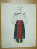 Tarnave Transilvania costum popular taranca palarie naframa fusta ie