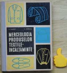 Merceologia produselor textile-incaltaminte G Raspop V Ciordas foto