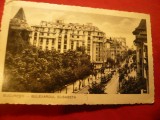 Ilustrata Bucuresti - Bdul Elisabeta ,circulat 1935 , Ed.Socec