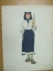 Costum Popular Banat Femei: Ie, Fusta, Opinci, Acoperamant Cap - Severin, Rural, Taranca, Fus - Artizanat Autentic