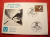 Carton filatelic aniversar - Statia de Metrou Kohln1968 RFG