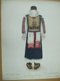 Hunedoara Transilvania costum popular taranca vesta ie fusta opinci naframa