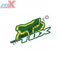 MXE Abtibild Fox culoare verde 10 cm Cod Produs: 14270005000AU foto