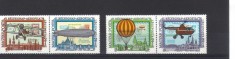 UNGARIA 1974, Aerophila&#039;74, Aviatie, serie neuzata, MNH