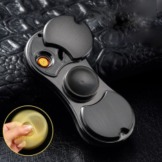 UNICAT IN ROMANIA! FIDGET SPINNER EDITIE DE LUX,BRICHETA CU INCARCARE USB,SUPERR foto