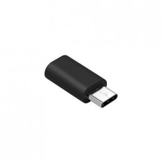 ADAPTOR MICRO USB - USB TIP C NEGRU foto