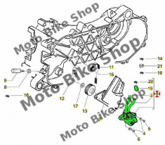 MBS Pompa ulei Piaggio/Gilera Zip NRG/Runner, Cod Produs: 82652RPI foto