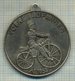 ZET 404 MEDALIE SPORTIVA -CICLISM - VOLKSRADFAHREN-RADSPORTVEREIN BLAU-GELB 1928