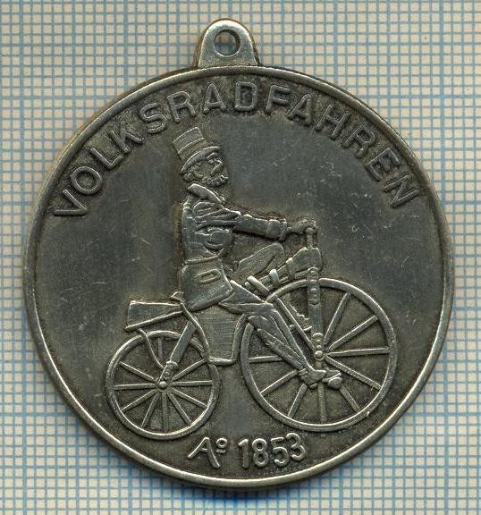 ZET 404 MEDALIE SPORTIVA -CICLISM - VOLKSRADFAHREN-RADSPORTVEREIN BLAU-GELB 1928