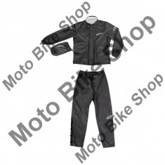 MBS Combinezon ploaie 2 piese Alpinestars Quick Seal Out, negru, L, Cod Produs: 326451210LAU foto