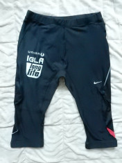Pantaloni ciclism Nike Fit Dry; marime L (52/54), vezi dimensiuni exacte foto
