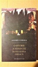 ANDREI CORNEA - O ISTORIE A NEFIINTEI IN FILOZOFIA GREACA {2010} foto