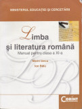 Manual de Limba si Literatura Romana, clasa a 11-a, a XI-a, autori Marin Iancu, Clasa 11, Limba Romana, Corint