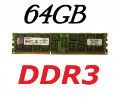 64GB DDR3 Memorie RAM DDR3-1333 Registered ECC Kingston RDIMM foto