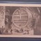 CARTE POSTALA HAZLIE- BUTOI IMENS INTR- UN DEPOZIT DE VIN CU CUMPARATORI-1900-