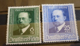 GERMANIA (REICH) 1940 &ndash; MEDICINA, BACTERIOLOG E. BEHRING, serie FARA GUMA, B46, Nestampilat