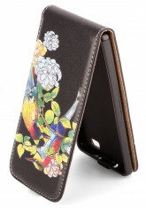 Husa piele Huawei P8lite (2015) Flip Art foto