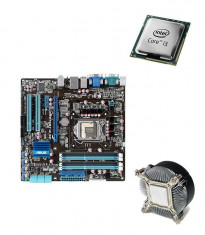 Kit Placa de baza sh Asus P7Q57-M, Intel Dual Core i3-530, Cooler foto