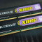 Kit 2GB DDR2 Desktop,1GBx2,Corsair XMS2,Radiator,675Mhz,PC2-5400,CL4