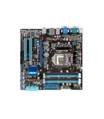 Placa de baza sh Asus P7Q57-M, LGA 1156, DDR3, suporta CPU Gen 1 foto