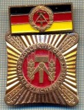 ZET 427 MEDALIE ,,INVATAREA SI TRAIREA MUNCII SOCIALISTE&quot; -GERMANIA -RDG