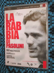 LA RABIA DI PASOLINI (1 DVD ORIGINAL, SUBTITRARE ITALIANA- ENGLEZA + CARTICICA!) foto