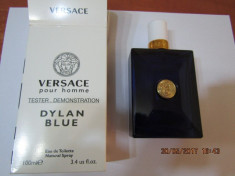 PARFUM TESTER VERSACE DYLAN BLUE --100 ML -SUPER PRET ,SUPER CALITATE! foto