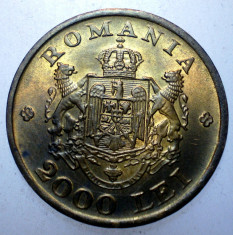 2.106 ROMANIA MIHAI I 2000 LEI 1946 XF/AUNC foto