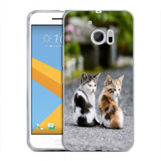 Husa HTC 10 Silicon Gel Tpu Model Kitties foto