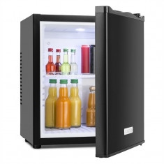 Klarstein MKS-10, 19 l, neagra, minibar, mini frigider, frigider de camera, clasa de energie A foto