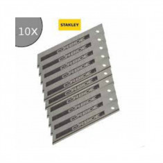 Set 10 lame segmentate FatMax cu carbura Tungsten 18 mm STANLEY foto