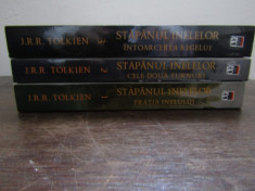 J. R. R. Tolkien -STAPANUL INELELOR( 3 VOL, RAO) foto