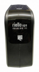 UPS RIELLO IDIALOG 40, 400VA, 240W, Tower, Black, 230V, Acumulatori Originali, 2 ANI GARANTIE foto