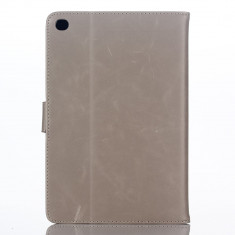 Husa Stil Carte Piele Eco iPad Mini 4 - Bonus Folie Protectie foto