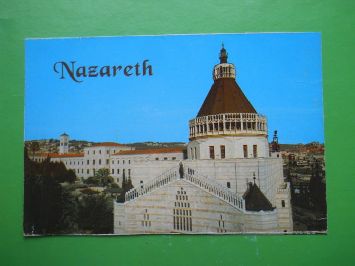 HOPCT 29578 BAZILICA -NAZARETH ISRAEL -NECIRCULATA