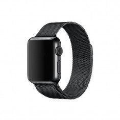 Curea smartwatch Apple Watch 42mm Space Black Milanese Loop foto