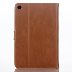 Husa Stil Carte Piele Eco iPad Mini 4 - Bonus Folie Protectie foto