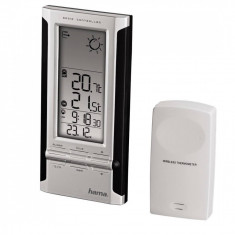 Statie meteo Hama EWS 280 silver / black foto