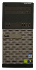 Calculator Dell Optiplex 990 Tower, Intel Core i5 Gen 2 2500 3.3 GHz, 4 GB DDR3, 250 GB SATA, DVDRW foto