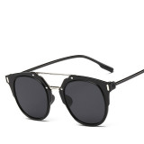 Ochelari De Soare Fashion Unisex Design Foarte Frumos - UV400 - Negru, Protectie UV 100%, Plastic